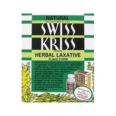 Swiss Kriss Herbal Laxative Flakes хлопья на 3,25 унции