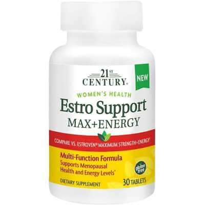21st Century Estro Support Max + Energy 30 таблеток