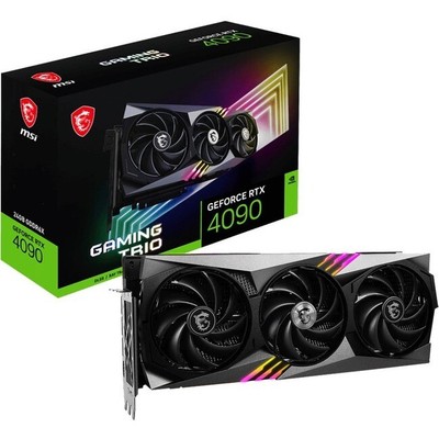 MSI NVIDIA GeForce RTX 4090 Gaming Trio 24GB GDDR6X Graphic Card G4090GT24