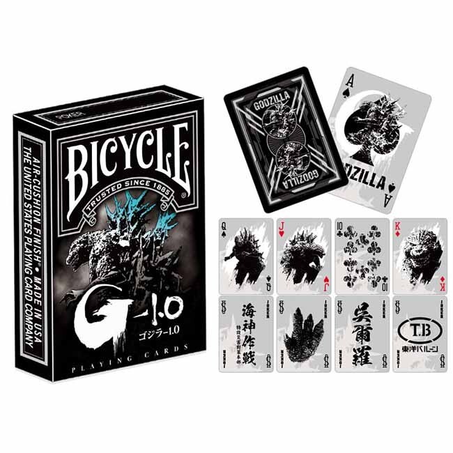 Bicycle Playing Cards Godzilla -1.0 From Japan | eBay