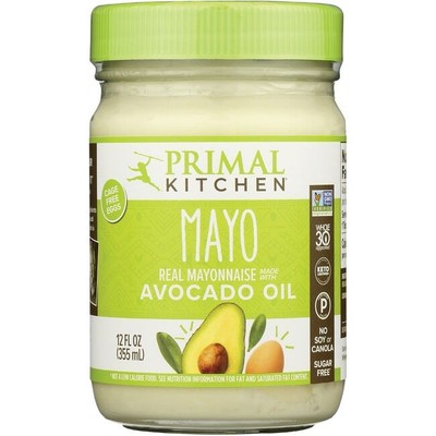 Primal Kitchen Mayo - Настоящий майонез с маслом авокадо, банка 12 жидких унций