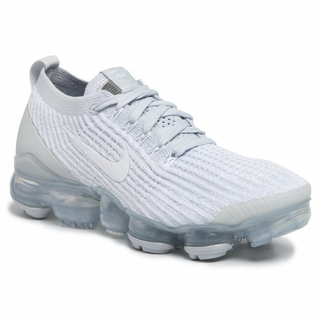 

Женские кроссовки Nike Air Max Vapormax Flyknit 3 Triple White Platinum AJ6910-100, размер 5,5, Белый, Nike Air VaporMax Flyknit 3