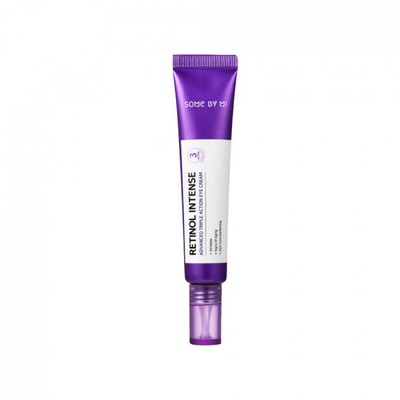 SOME BY MI RETINOL INTENSE ADVANCED TRIPLE ACTION EYE CREAM 30ml, Kbeauty,sample