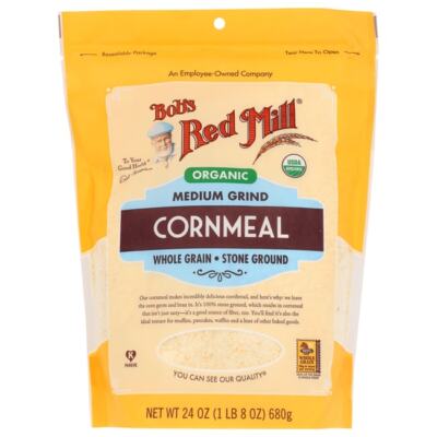 Кукурузная мука среднего помола Bobs Red Mill Organic 24 унции