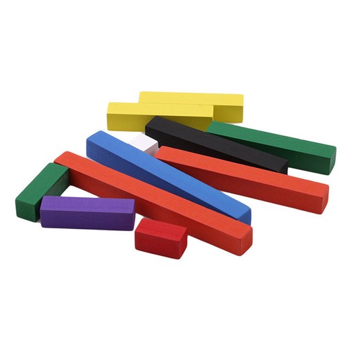 Colorful Montessori Wooden Math Number Sticks Toys Ascending Count Stick Toy Z