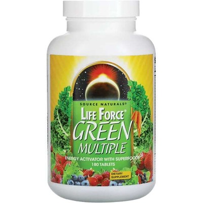 Source Naturals Life Force Green Multiple 180 таблеток