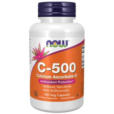 NOW Foods C-500 500 мг 100 растительных капсул