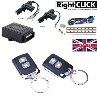 2 Door Central Locking Kit Remote Keyless (Up-gradable To 4 Doors) 2D-CLR007R287