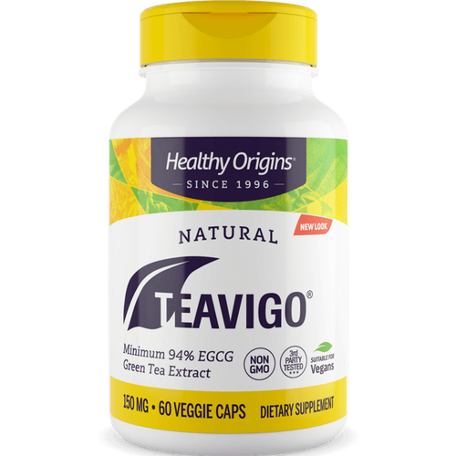 Healthy Origins Natural Teavigo 150 мг 60 растительных капсул
