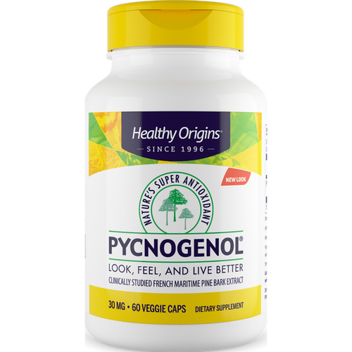 Healthy Origins Пикногенол 30 мг 60 растительных капсул