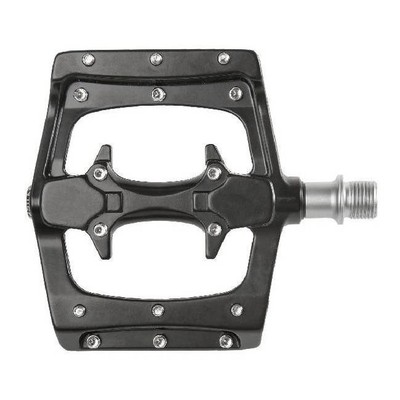 coppia pedali mtb / bmx e-pm-820-2 corpo in alluminio EXUSTAR flat bici pedali