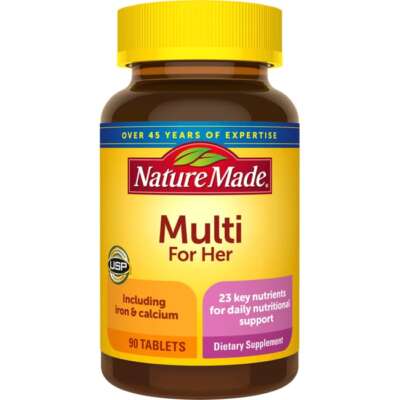 Nature Made Multi для нее, 90 таблеток