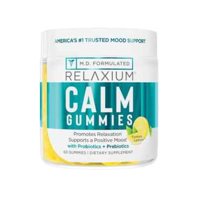 Relaxium Calm - Вкусные лимонные мармеладки, 60 штук