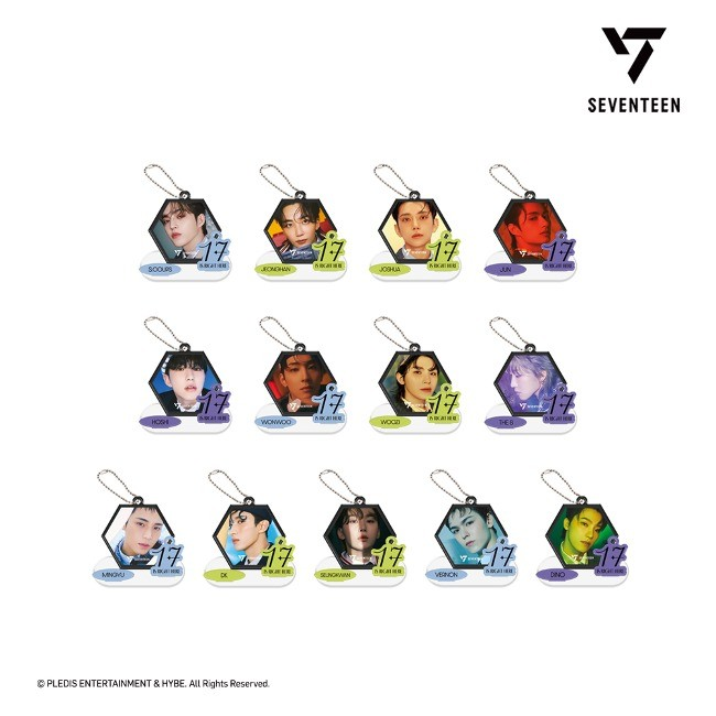 SEVENTEEN アクリルスタンド　アクリルキーリング グッズ: PetiTEEN from SEVENTEEN スタンドミニアクリル