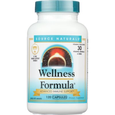 Source Naturals Wellness Formula Advanced Daily Immune Support 120 Caps