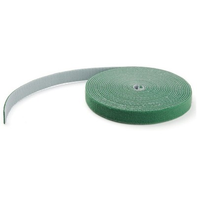 StarTech 100ft Hook and Loop Roll Green Cable Management HKLP100GN