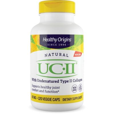 Healthy Origins Натуральный коллаген Uc-II 40 мг 120 растительных капсул