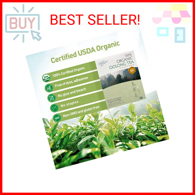 Prince of Peace 100% Organic Tea, BEST VALUE Family Size, 200 Tea Bags (Organic
