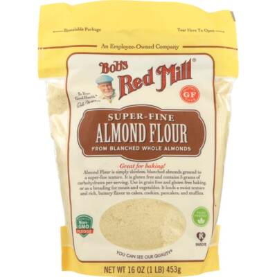 Миндальная мука высшего помола Bobs Red Mill, 16 унций