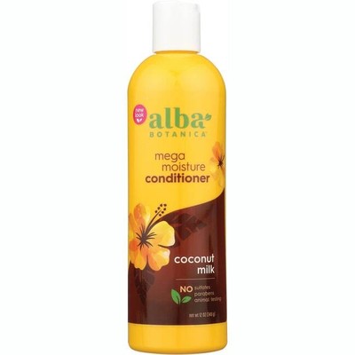 Alba Botanica Mega Moisture Conditioner - Кокосовое молоко 12 жидких унций Liq