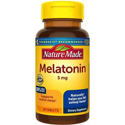 Nature Made Мелатонин 5 мг 90 таблеток