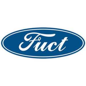 Ford oval logo sign #7