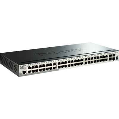 D-Link DGS-1510-52X 52-Port Gigabit Stackable SmartPro Switch w/ 4 SFP+ Ports