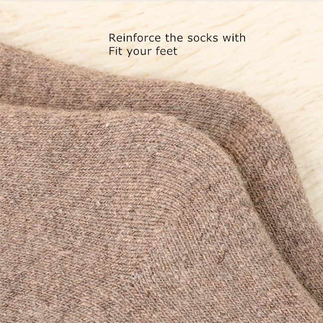 Lot 5Pairs Men Wool Cushioned Thick Boot Thermal Warm Crew Hiking Socks Winter