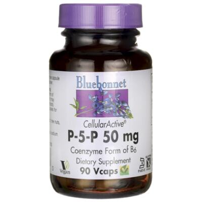 Bluebonnet Nutrition Cellular Active P-5-P 50 мг 90 капсул Vcaps