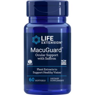 Защита для глаз Macuguard для продления срока службы с шафраном 60 г