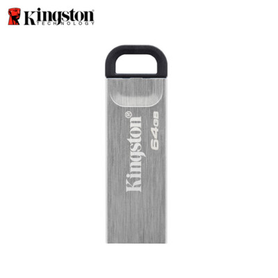 Kingston DTKN 32GB 64GB 128GB USB 3.2 Gen 1 Capless Design Metal USB Flash Drive