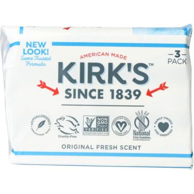 - Original Fresh Scent 3 - 4 Oz Bar(s)