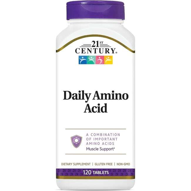 21st Century Daily Amino Acid 120 Tabs