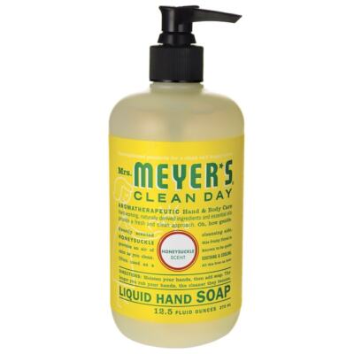 Жидкое мыло для рук Mrs. Meyers Clean Day - Жимолость, 12,5 жидких унций Liq