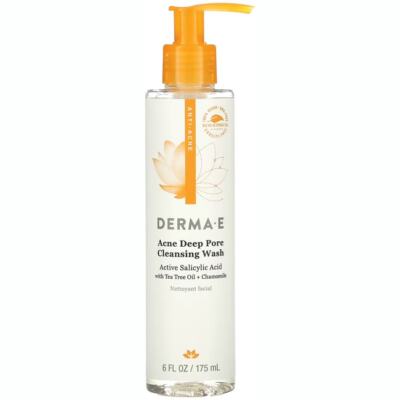 Средство для глубокого очищения пор Derma E Acne, 6 жидких унций Liq