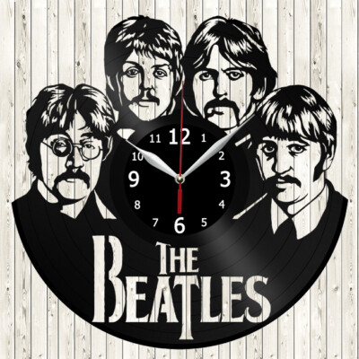 THE BEATLES SILVER DISC WALL DECORATION■ Amazon.com: Beatles Metal Wall Art Decor Fun Decor