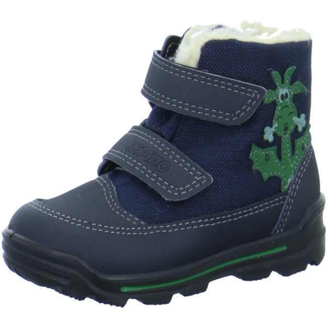 Ricosta Bixi Klettstiefel für Jungen Gr.20 Warmfutter Blau