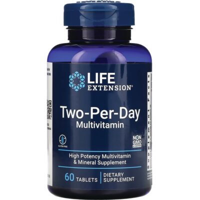 Life Extension Two-Per-Day Multivitamin 60 Tabs