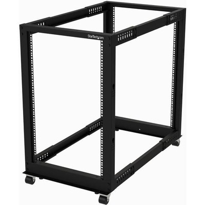 StarTech.com 18U 19'' Open Frame Server Rack - 4 Post, Adjustable Depth 22 to 40''