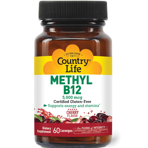 Country Life Methyl B-12 - Вишня 5000 мкг 60 унций