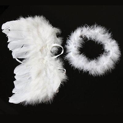 Angel Feather Wings Fairy Infant Baby Photo Props Fancy Part