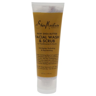 UPC 764302280316 product image for Shea Moisture Raw Shea Butter Facial Wash & Scrub 4oz | upcitemdb.com