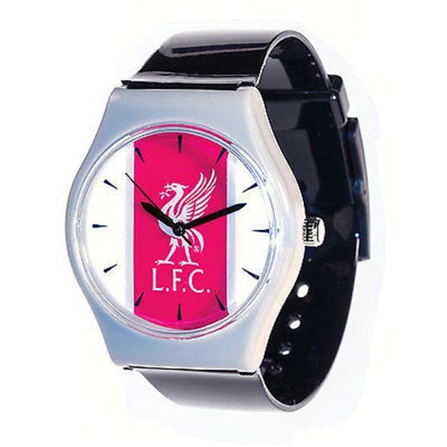 Liverpool LP38-KS Soccer Club Slimline Souvenir Watch- Black