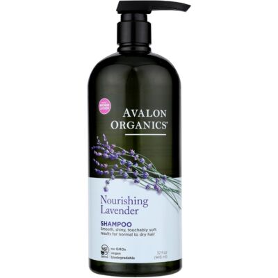 Avalon Organics Питательный лавандовый шампунь 32 жидких унции Liq