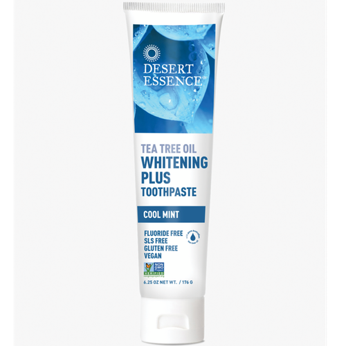 Desert Essence Tea Tree Oil Whitening Plus Toothpaste - Cool Mint паста 6,25 унции