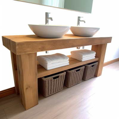 Farmhouse vanity with sink online
