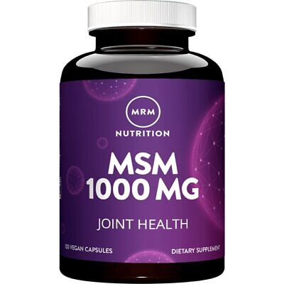 MRM Nutrition Msm 1000 мг 120 вегетарианских капсул