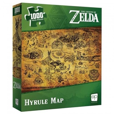 The Legend of Zelda: Hyrule Map Puzzle (1000pcs) - NEW