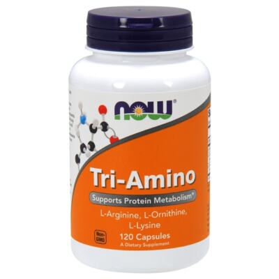 NOW Foods Tri-Amino 120 капсул