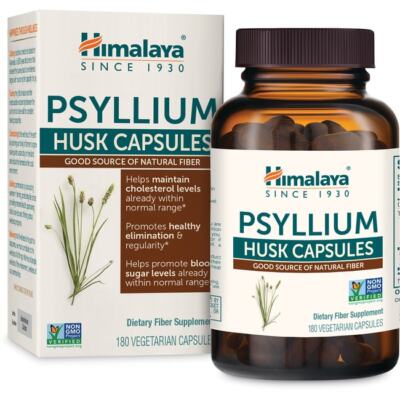 Himalaya Psyllium Husk Capsules 180 растительных капсул